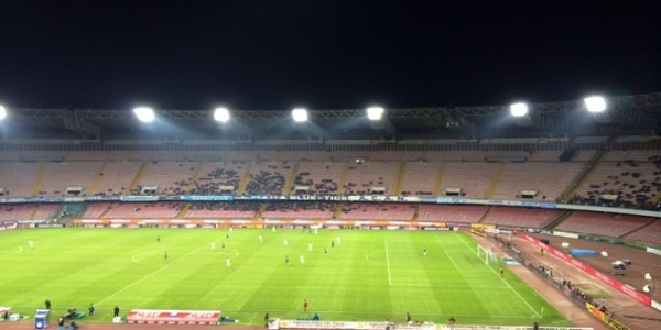 Napoli - Slovan B.: 3 - 0. Gli azzurri conquistano il primo posto nel girone. Duvan ancora in gol.