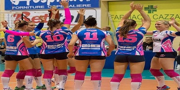 Il miglior Napoli Volley dell’anno espugna Roma.