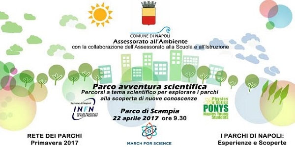 Napoli, Scampia: domani l'evento 'Parco Avventura Scientifica'