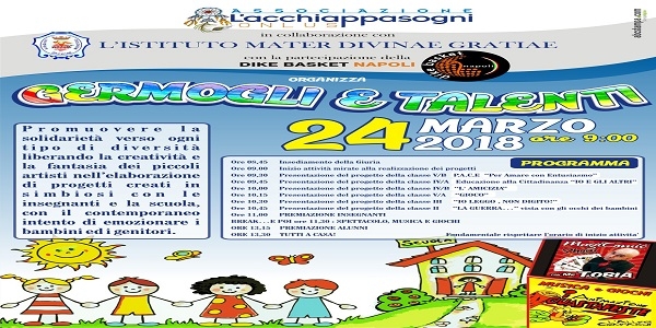 Sport & Solidarietà : la Dike Basket sempre vicina ai progetti dell' Acchiappasogni Onlus