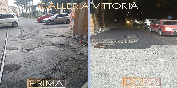 Napoli: proseguono gli interventi di riparazione dei dissesti stradali