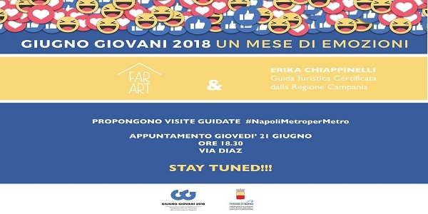 Napoli 'Metro per Metro', visite guidate attraverso le stazioni dell'arte della metropolitana