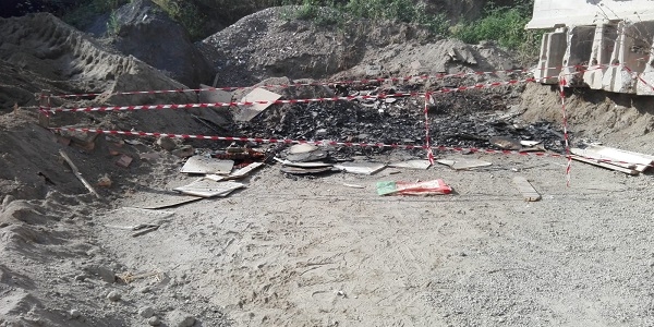 Napoli: la Municipale sequestra una discarica in Via Pigna