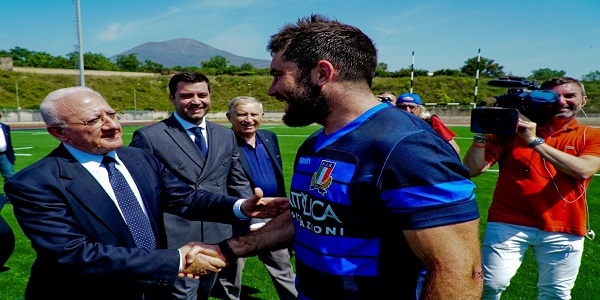 Universiade: inaugurato il campo di Rugby di Boscotrecase