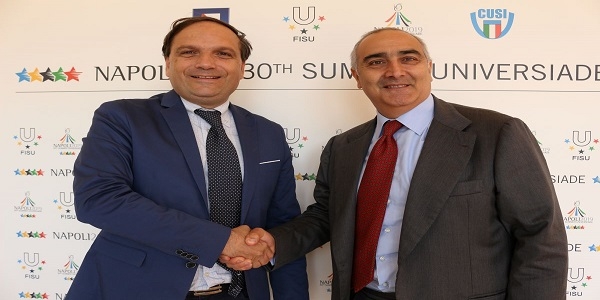 UNIVERSIADE: ACCORDO CON L’ASL NAPOLI 1 CENTRO PER COORDINAMENTO SERVIZI MEDICI