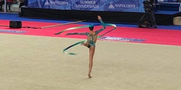 Universiade: Ginnastica Ritmica, medaglia d'argento per Alessia Russo