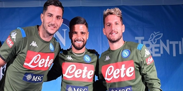 Dimaro: Insigne, Manolas e Mertens incontrano i tifosi