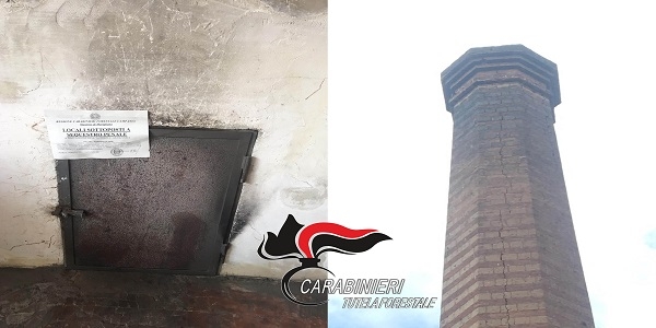 Marigliano: denunciato un 88enne. Inceneriva rifiuti nel forno di un ex pastificio