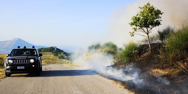 Campania: campagna dei carabinieri forestali contro gli incendi boschivi
