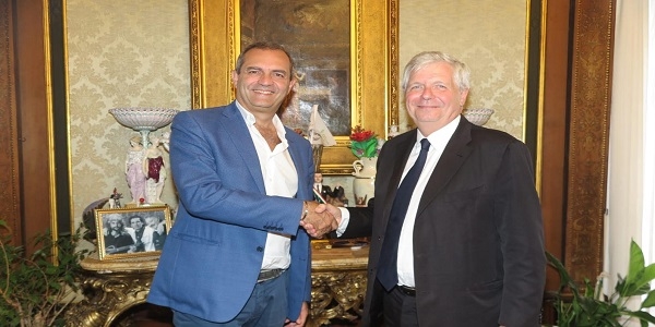 Napoli: de Magistris ha ricevuto Stéphane Lissner, nuovo soprintendente del San Carlo