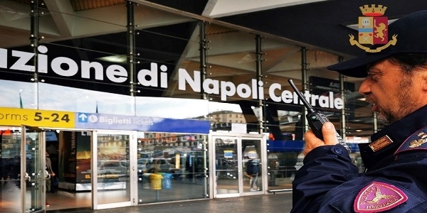 Napoli, Stazione Centrale: controlli della Polfer, un arresto e sedici denunce