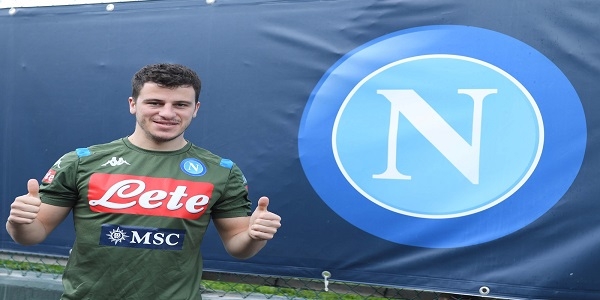 Napoli: il nuovo acquisto Diego Demme ha visitato il Centro Tecnico