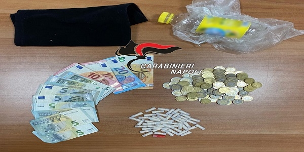 Caivano: i carabinieri arrestano uno spacciatore