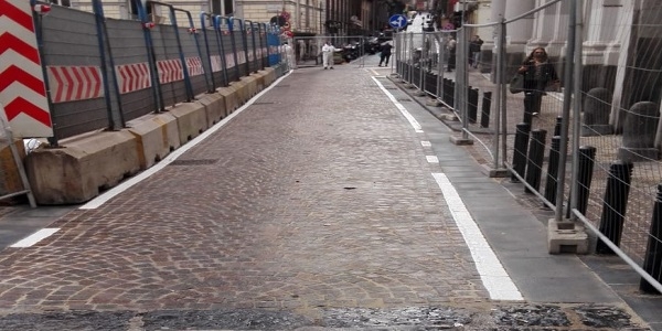 Napoli: aggiornamento indagini in Galleria Vittoria. Riapre Via Nicotera