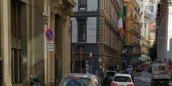 Napoli: Riaperto il tratto stradale tra via Chiatamone e la Galleria Vittoria.