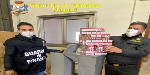 Sabaudia: la GDF di Napoli sequestra 4 tonnellate e mezza di Tle