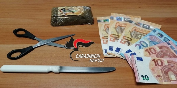 Ercolano: i Carabinieri arrestano un pusher