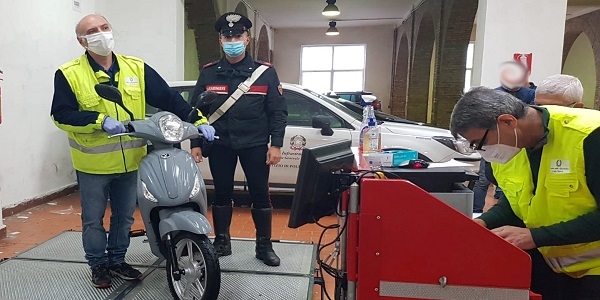 Castellammare: CC e Motorizzazione sequestrano 6 bici elettriche modificate