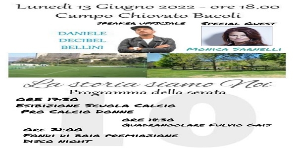 Bacoli: lunedi quadrangolare decennale promozione Napoli Femminile