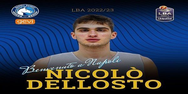 Gevi Napoli Basket: arriva Nicolò Dellosto