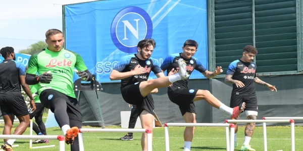Napoli: ripresi gli allenamenti in vista del match di domenica contro il Bologna