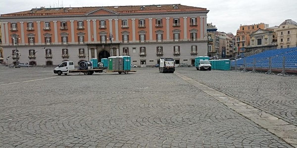 Napoli: Asia al lavoro per ripulire la città dopo la festa scudetto