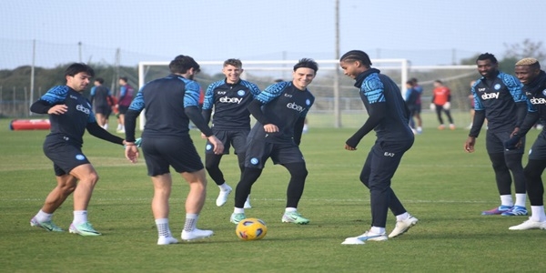 Castel Volturno: azzurri al lavoro, domenica c\'è l\'Inter. Lindstrom ok