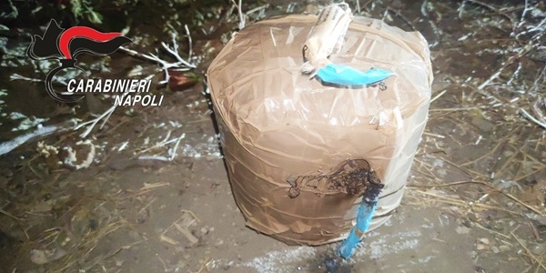 Santa Maria la Carità : i carabinieri fanno brillare un ordigno