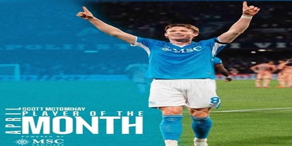 SSCN: McTominay vince il POTM di Aprile