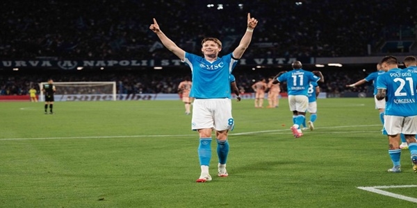SSC Napoli: McTominay nominato calciatore del mese dalla Lega Serie A