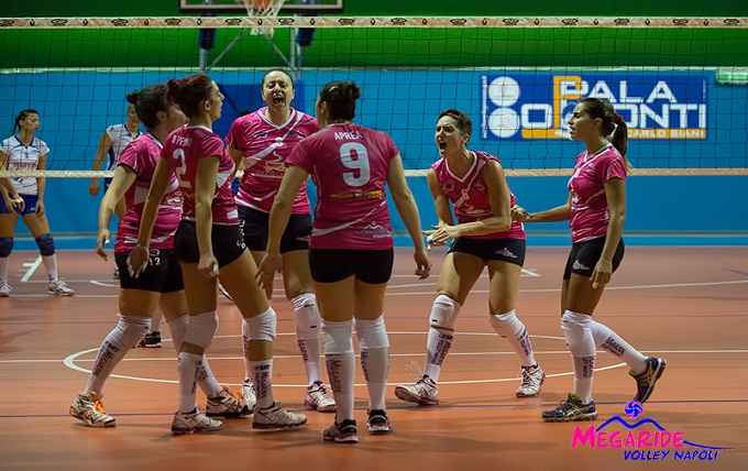 La Megaride Volley Napoli vince in rimonta contro la Fiamma Torrese