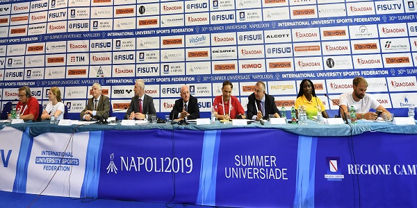 NAPOLI: PRESENTATA DALLA FISU LA 30^ SUMMER UNIVERSIADE