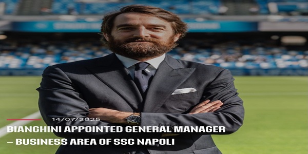 Bianchini nominato DG Area Business di SSC Napoli