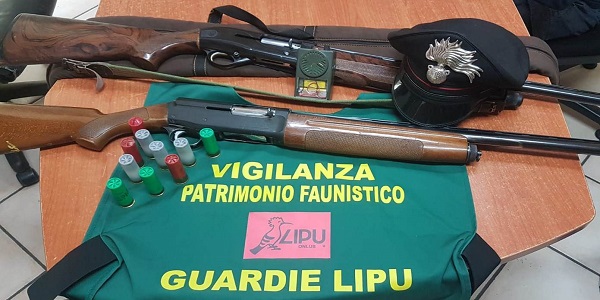 Napoli e Caserta: servizi antibracconaggio dei carabinieri Forestali, deferite 27 persone