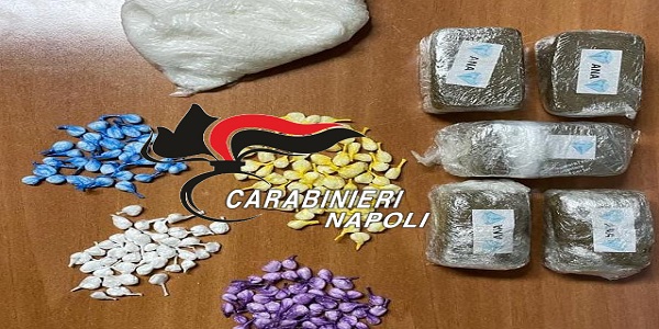 C. di Cisterna e Acerra: i Carabinieri arrestano due pusher e sequestrano droga e soldi