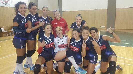 Volley femminile: la C.M.O. Fiamma Torrese si impone (1-3) nella trasferta di Catania