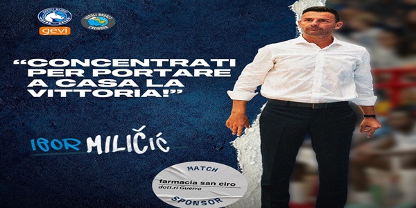 Gevi Napoli Basket - Vanoli Basket Cremona, Milicic: concentrati per portare a casa la vittoria