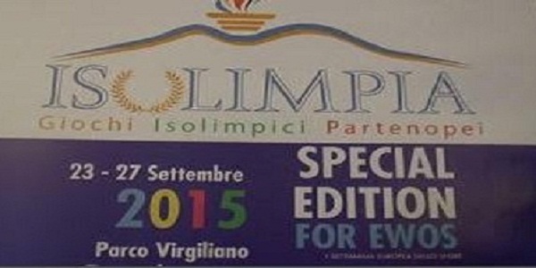 Napoli: domani al via i Giochi Isolimpici Partenopei 2015