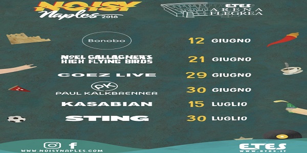 Napoli, Arena Flegrea: sold out per il concerto di Sting del 30 luglio