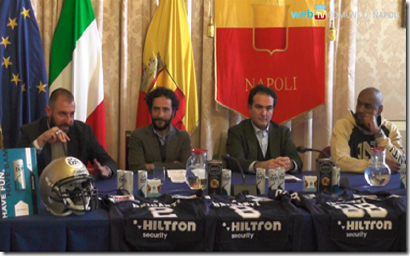 I Briganti Napoli all'assalto della IFL. Presentata in Comune la nuova stagione.