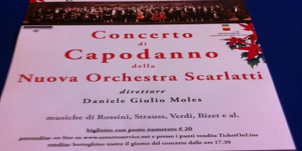 Napoli, oggi il concerto della Nuova Orchestra Scarlatti