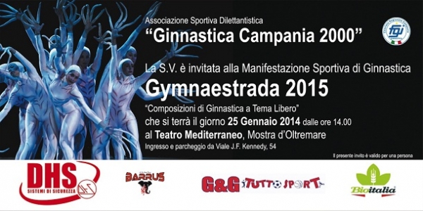 Napoli: stamattina Conferenza Stampa di presentazione della Gymnaestrada Regionale.