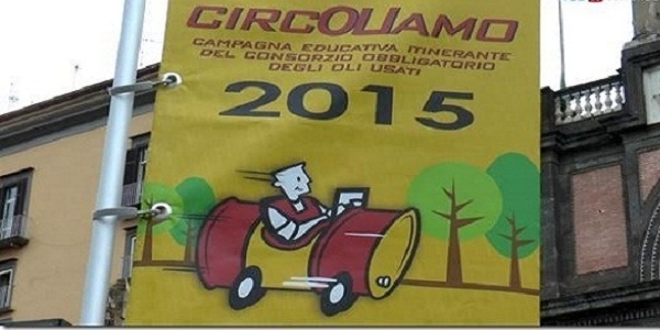 Napoli: CircOliamo, la campagna itinerante a Piazza Dante.