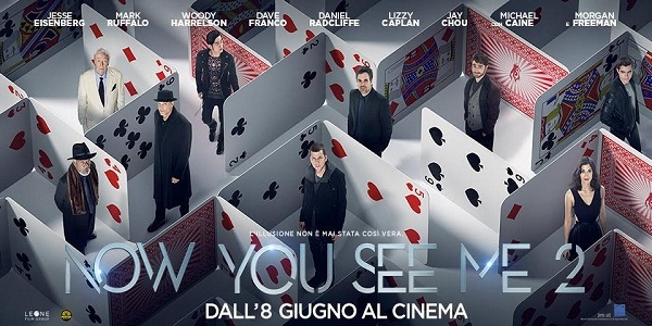 Napoli, Città della Scienza: mercoledi la proiezione del film Now you see me 2.