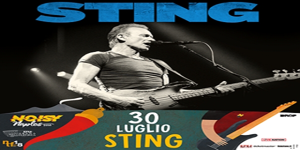Napoli: il 30 luglio c'è Sting all'Arena Flegrea