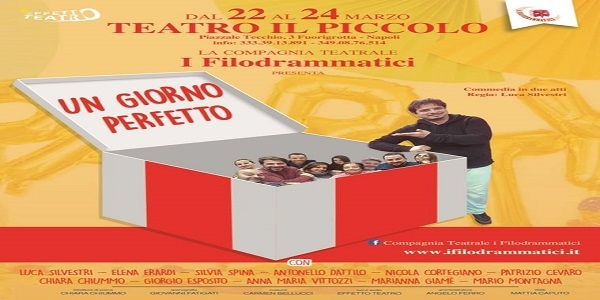 Napoli: al Teatro 'Il Piccolo', dal 22 al 24 marzo va in scena 'Un giorno Perfetto'