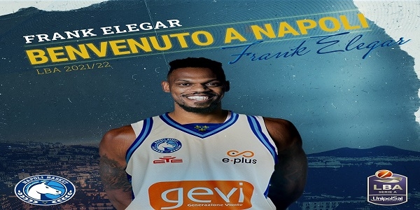 Colpo della Gevi Napoli Basket: Frank Elegar è il nuovo pivot degli azzurri