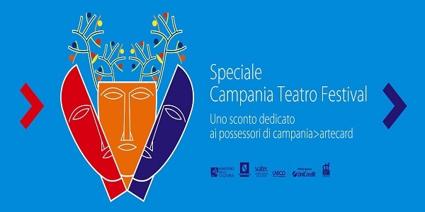 Nuova artecard per festeggiare il ritorno del Campania Teatro Festival