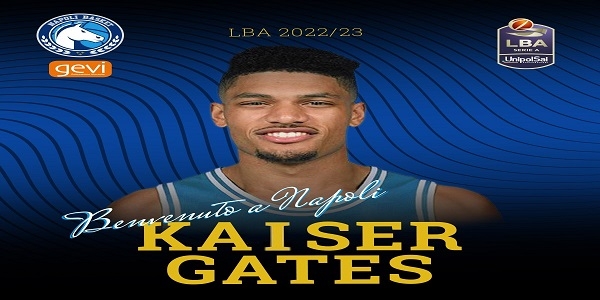Gevi Napoli Basket: ingaggiato Kaiser Gates