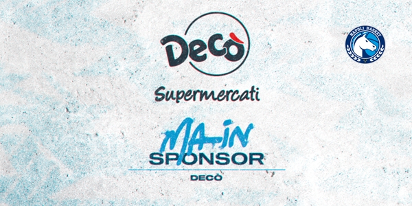 DECO\' SUPERMERCATI RINNOVA COME MAIN SPONSOR DEL NAPOLI BASKET
